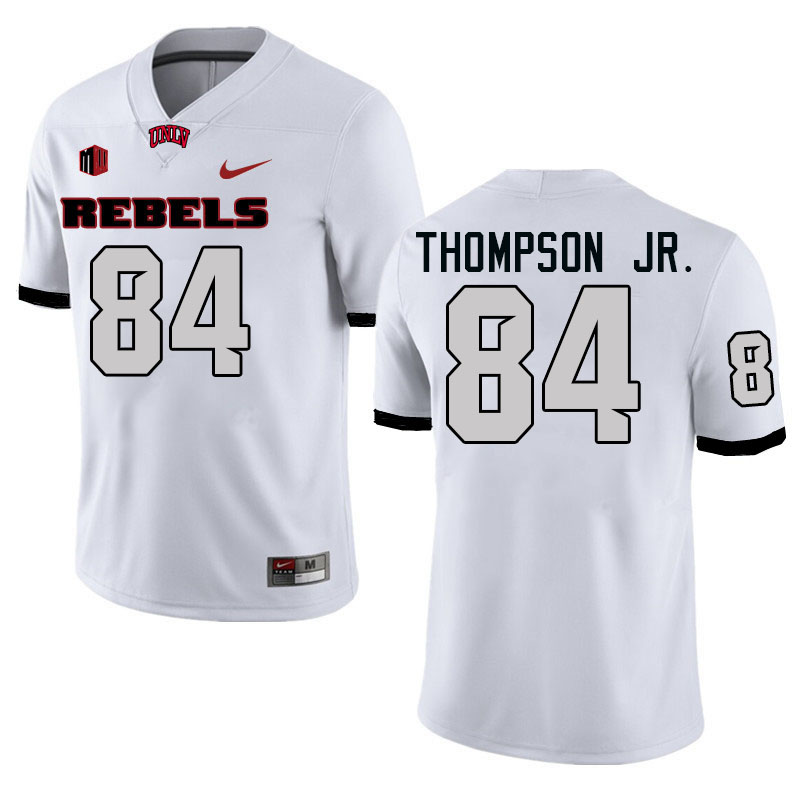 Men #84 Corey Thompson Jr. UNLV Rebels College Football Jerseys Stitched-White